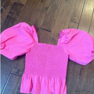 THML peplum statement piece shirt 💓